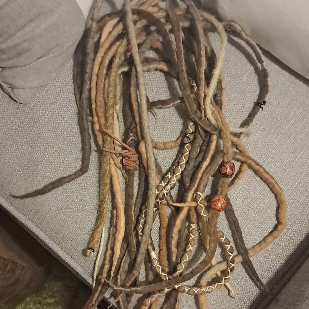 COPY - Handcrafted Multicolor Dreadlock Jewelry